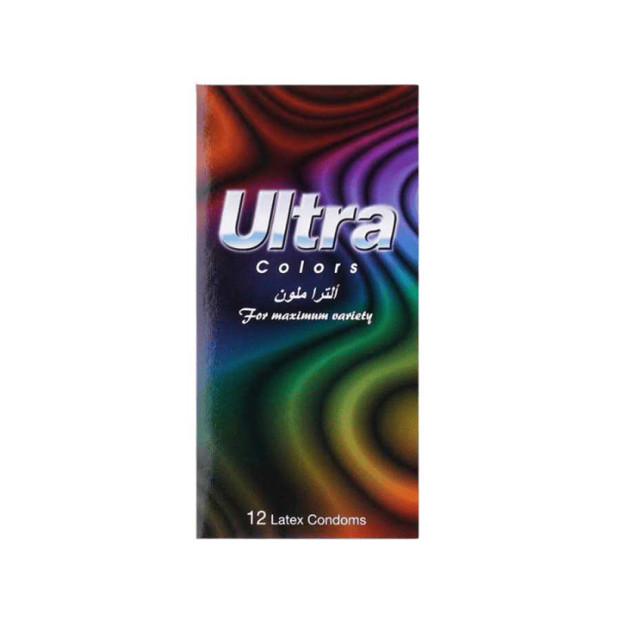 ألترا واقٍ ذكري بألوان متنوعة – 12 قطعة
