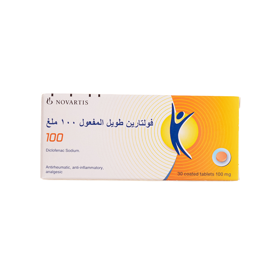 فولتارين ريتارد 100 مجم 30 قرص