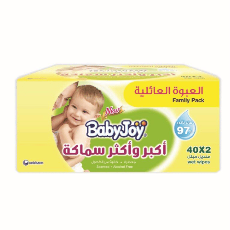 بيبي جوي مناديل مبللة 40 قطعة