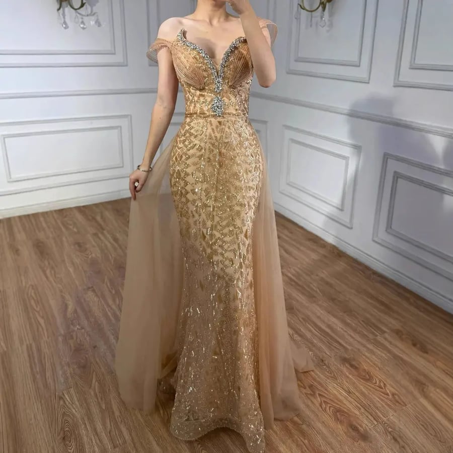 Luxury evening dress fashion 2027 | ST5-6385 | latest dresses for you