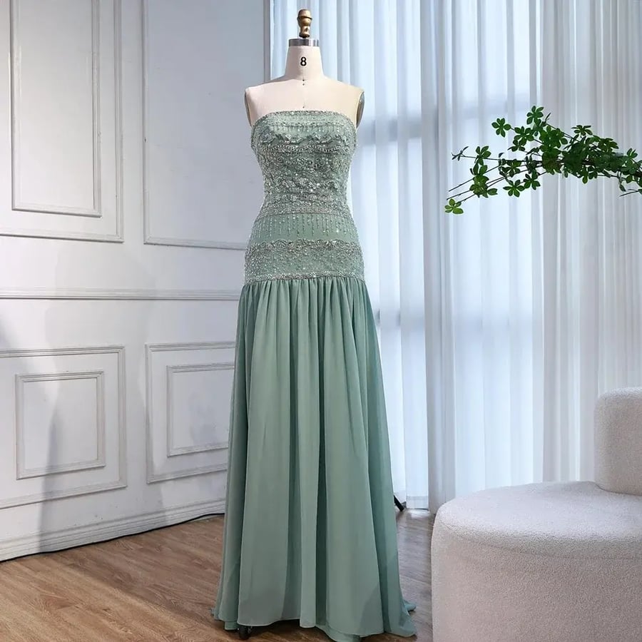 Fashionable dress, latest trend 2026 | ST5-6107 | wedding guest dresses