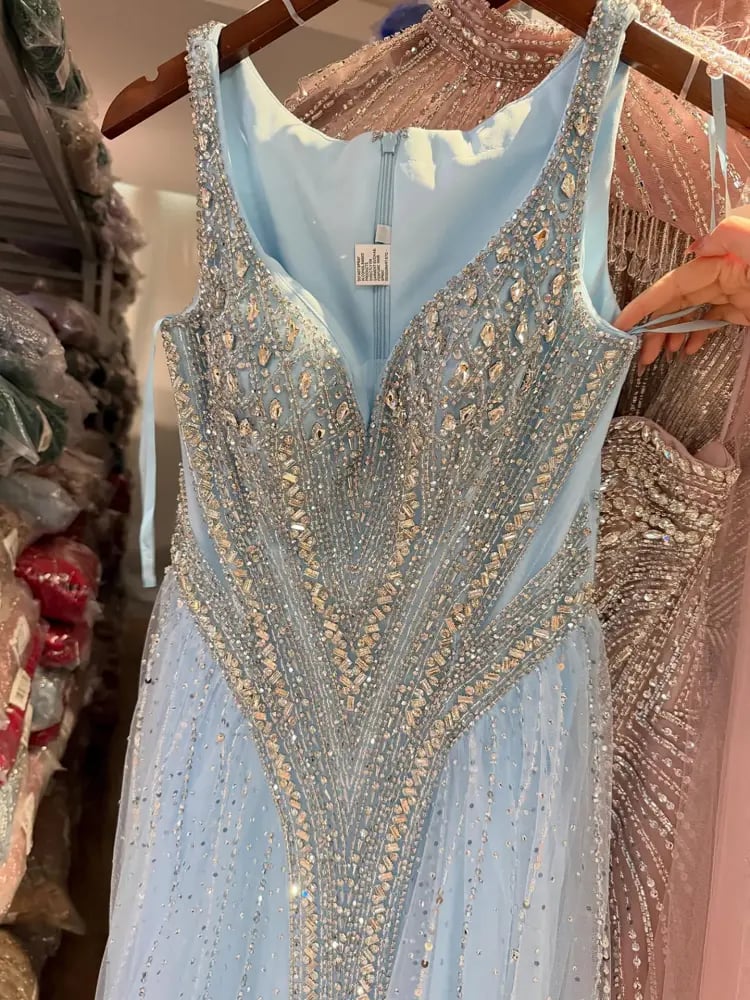 فستان  أنيق موضة 2027   | ST5-6903A | فساتين نجران