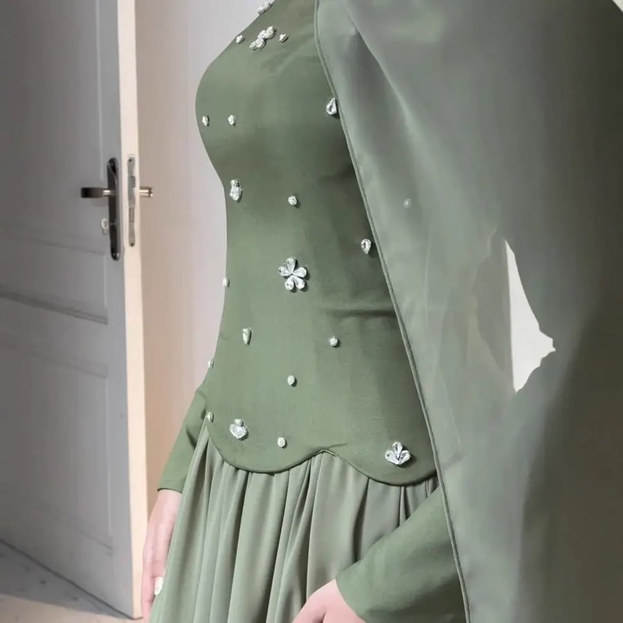 Elegant evening dress trendy dresses | ST5-6146 | party dresses 2026