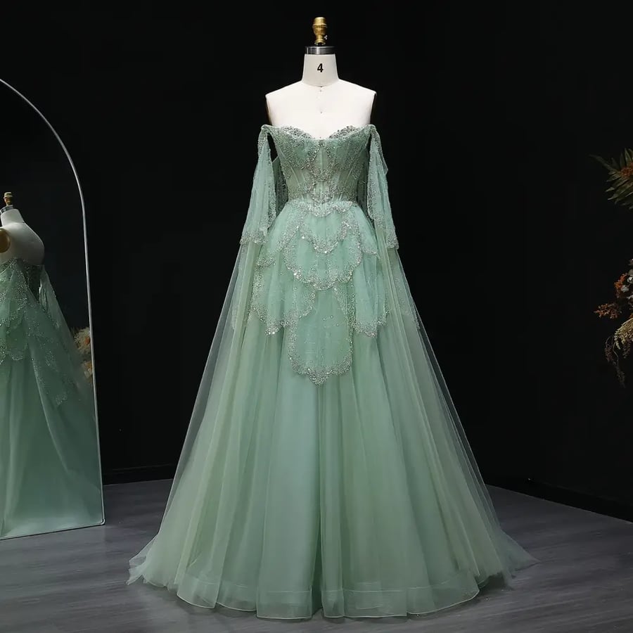 Elegant evening dress, most requested | ST6-5120 | Kuwait dresses