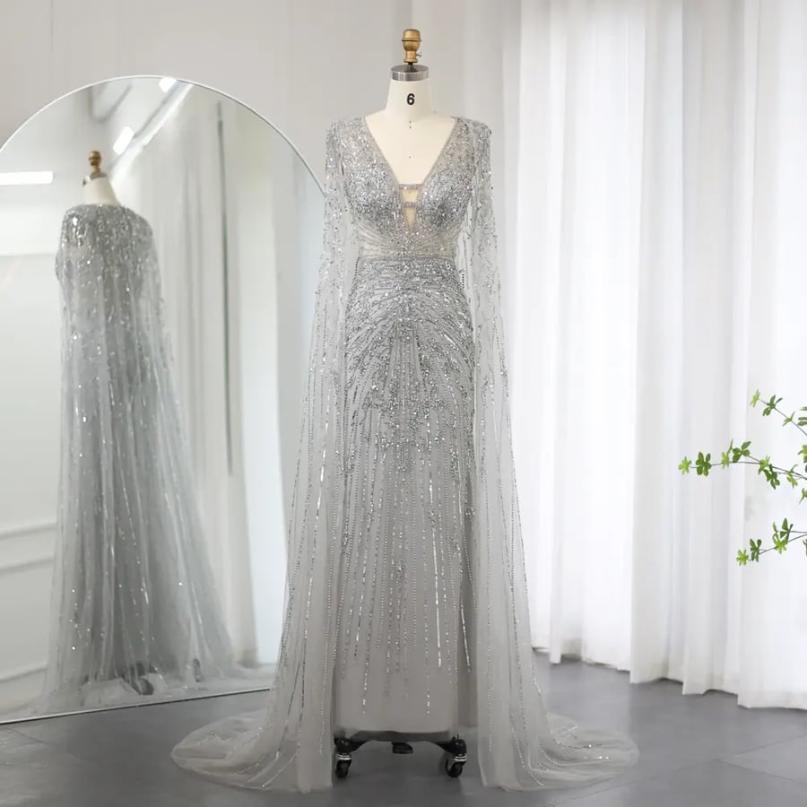 Luxurious evening dress very fashionable 2026 | ST6-5462 | Trendy dresses 2026