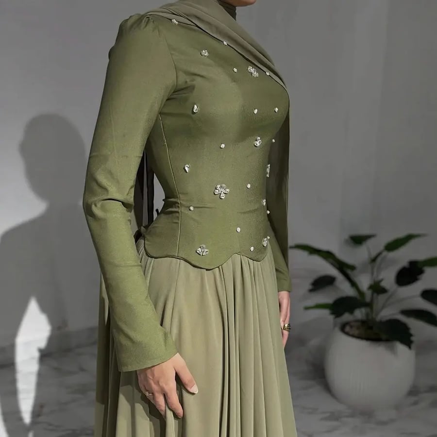Elegant evening dress trendy dresses | ST5-6146 | party dresses 2026