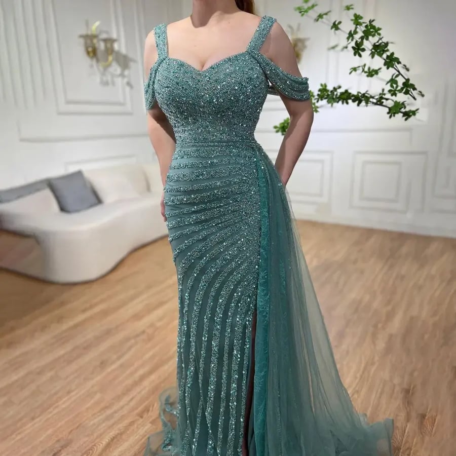 Elegant classic evening dress | ST5-4329 | luxurious dresses