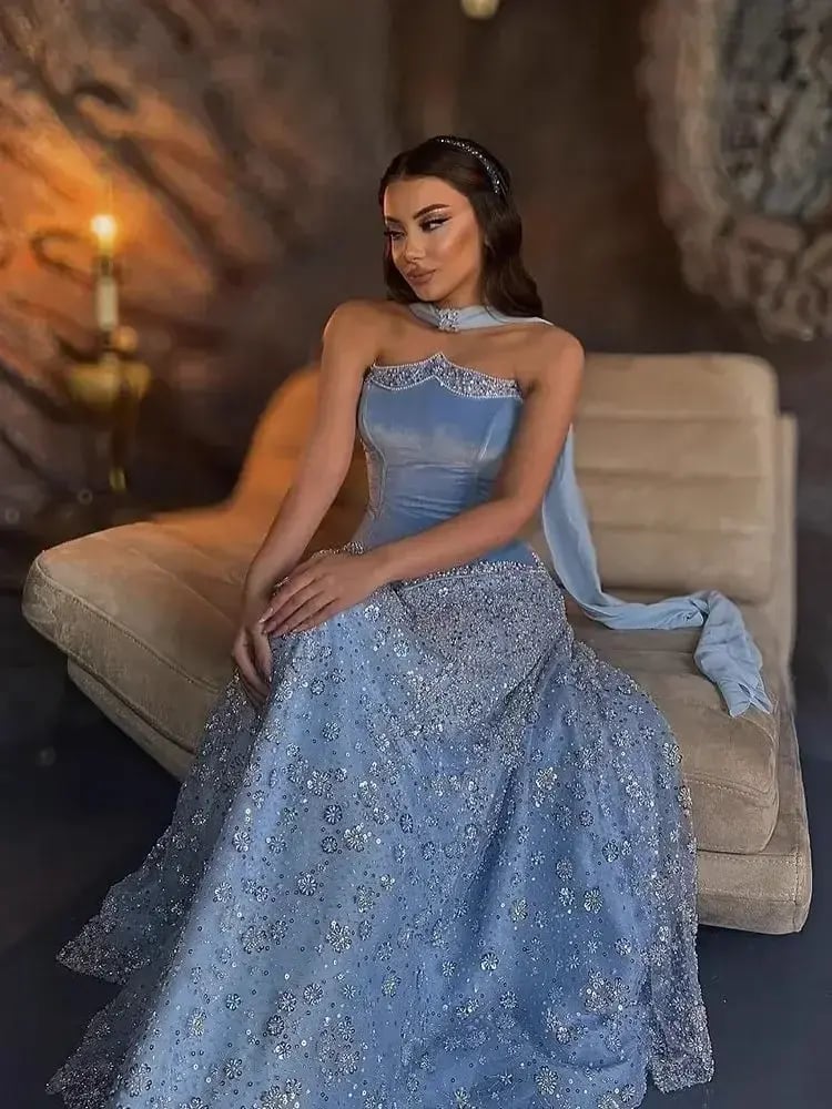Luxury evening dress new | ST5-6121 | Trend dresses 2026
