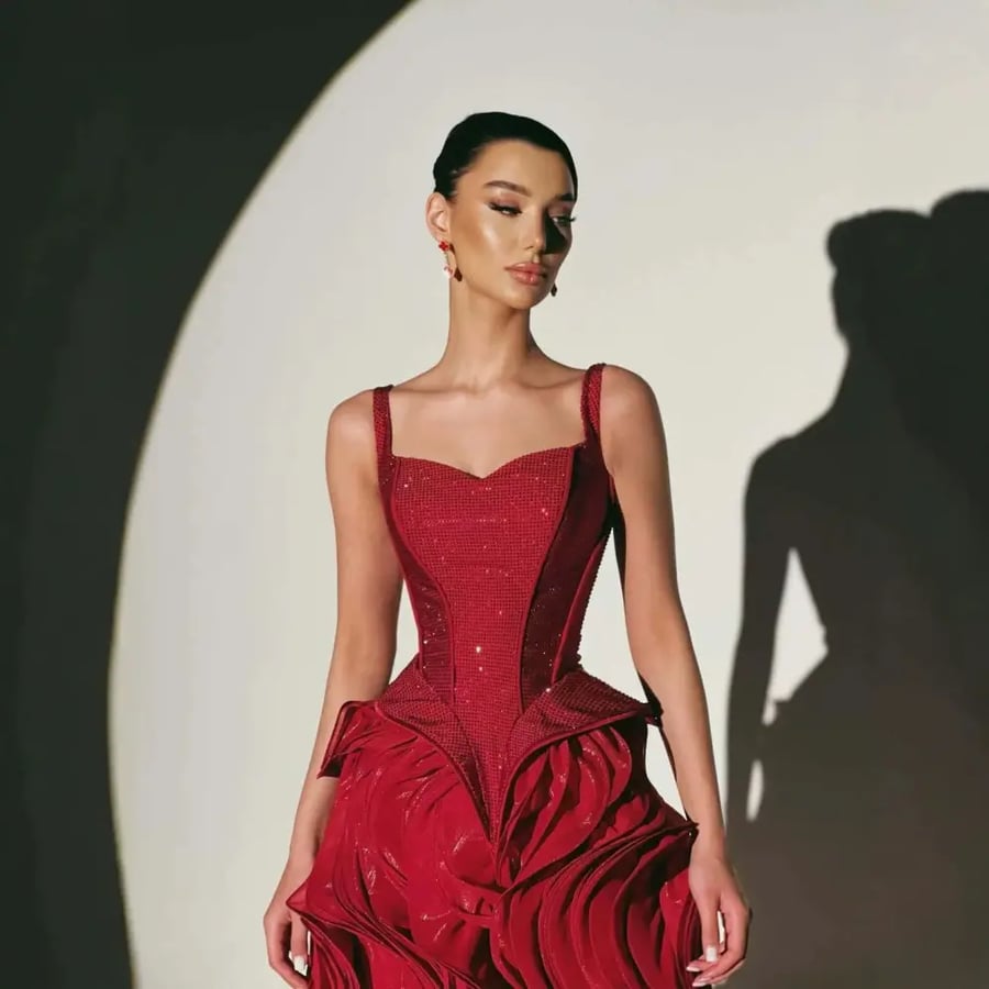 Elegant evening dress, a good option | ST5-6581 | Fashion dresses 2027