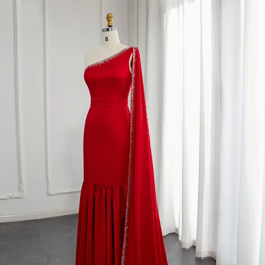 Luxury evening dress very fashionable 2026 | ST6-5442 | Dubai dresses