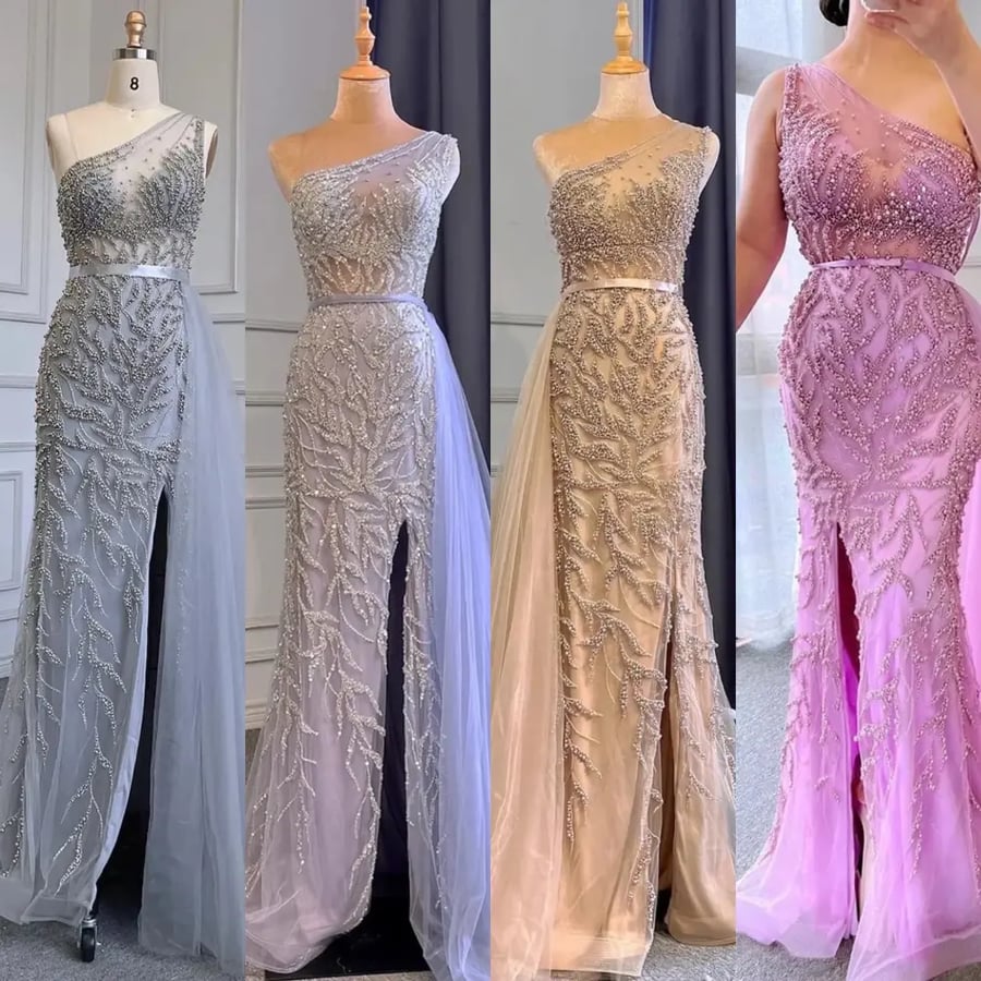 Elegant evening gown, latest fashion 2026 | ST5-4249 | party dresses