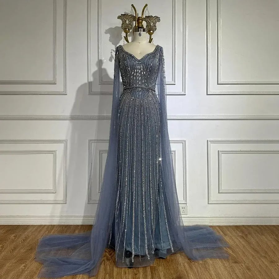 Elegant evening dress fashion 2027 | ST5-5251 | Dubai dresses