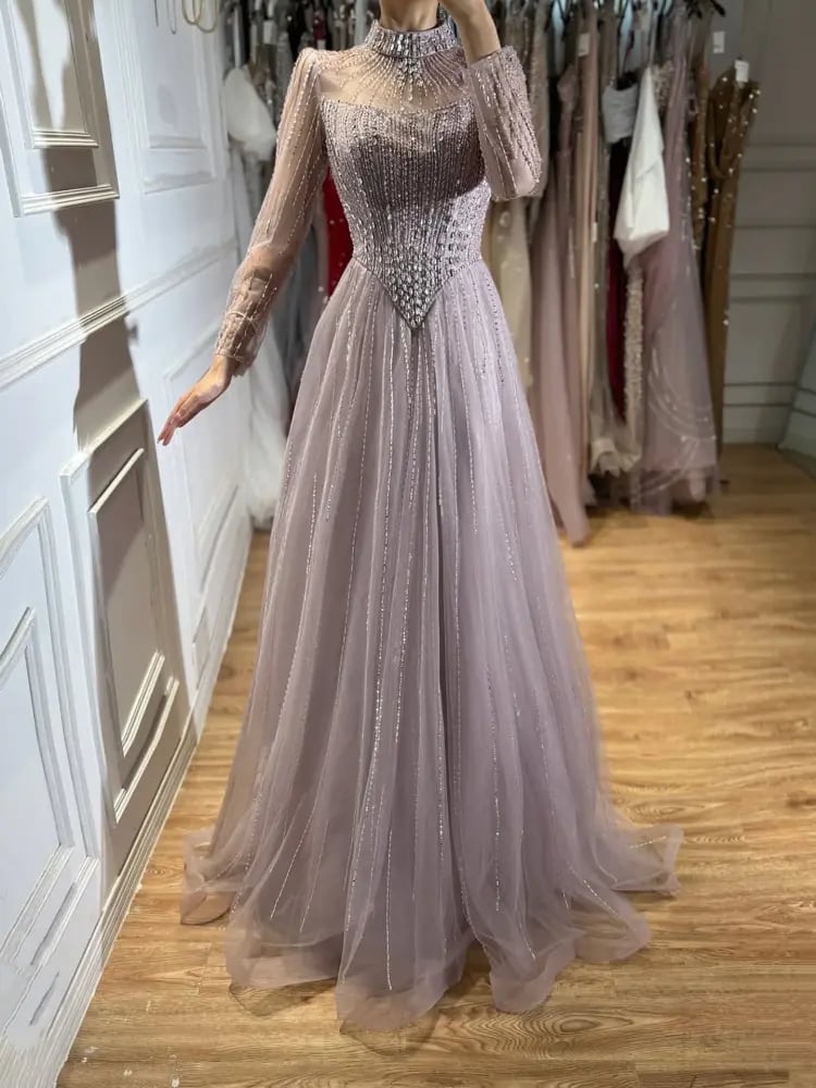 فستان  ناعم موضة 2027   | ST5-6825C | فساتين الخبر