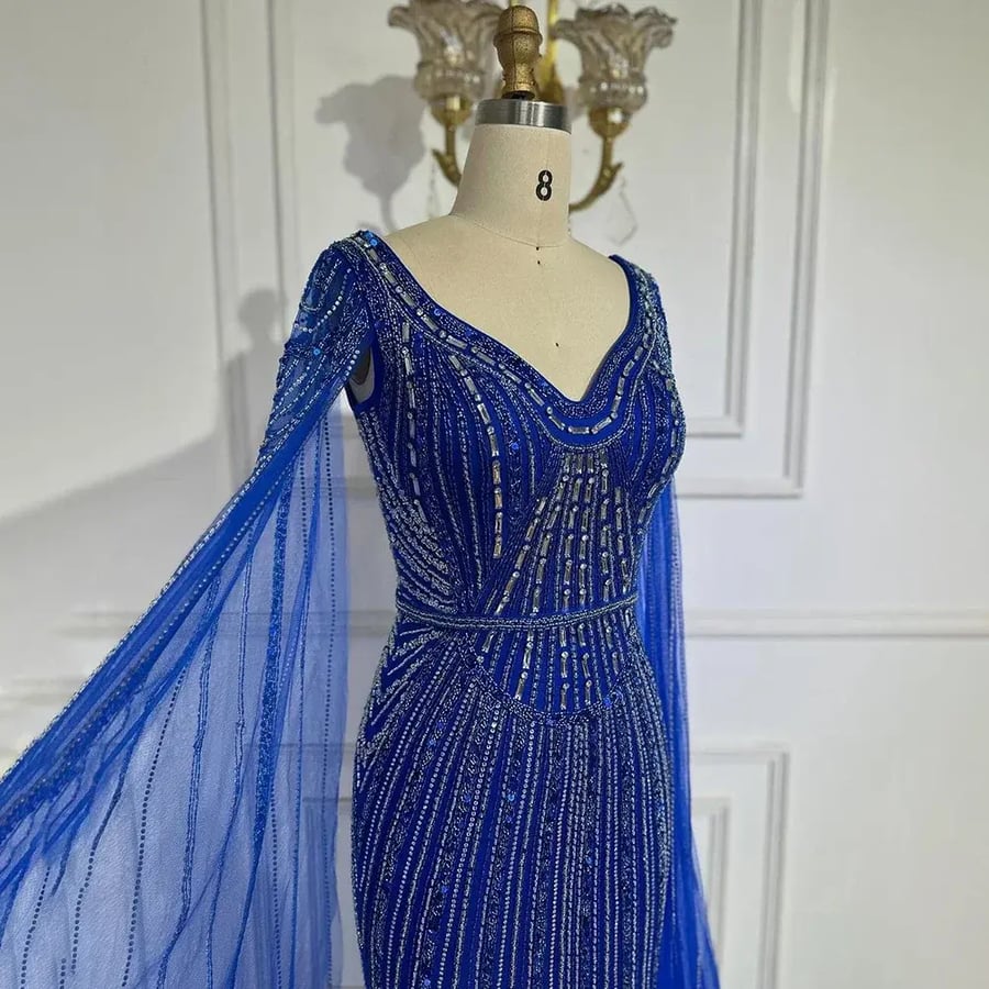 Elegant evening dress fashion 2027 | ST5-5251 | Dubai dresses