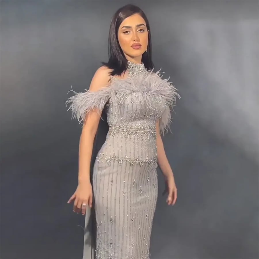 Elegant evening dress suitable for parties | ST5-4679 | latest dresses for you