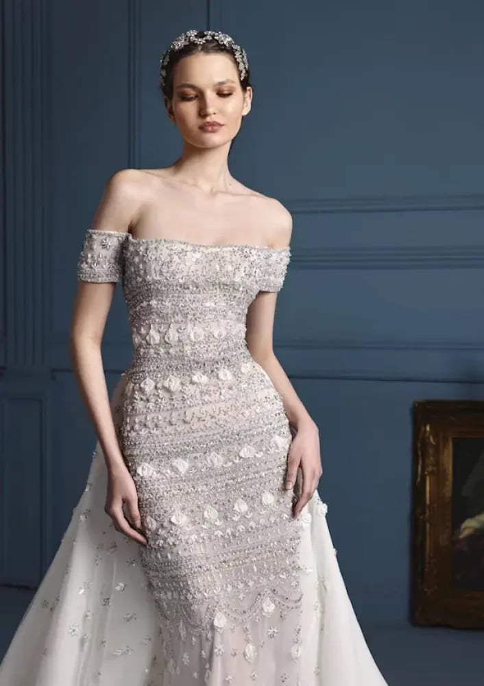 فستان زفاف توني ورد ربيع 2026 LOOK3
