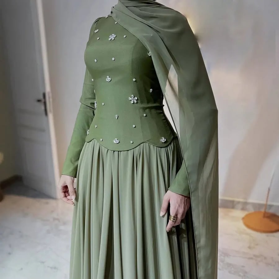 Elegant evening dress trendy dresses | ST5-6146 | party dresses 2026