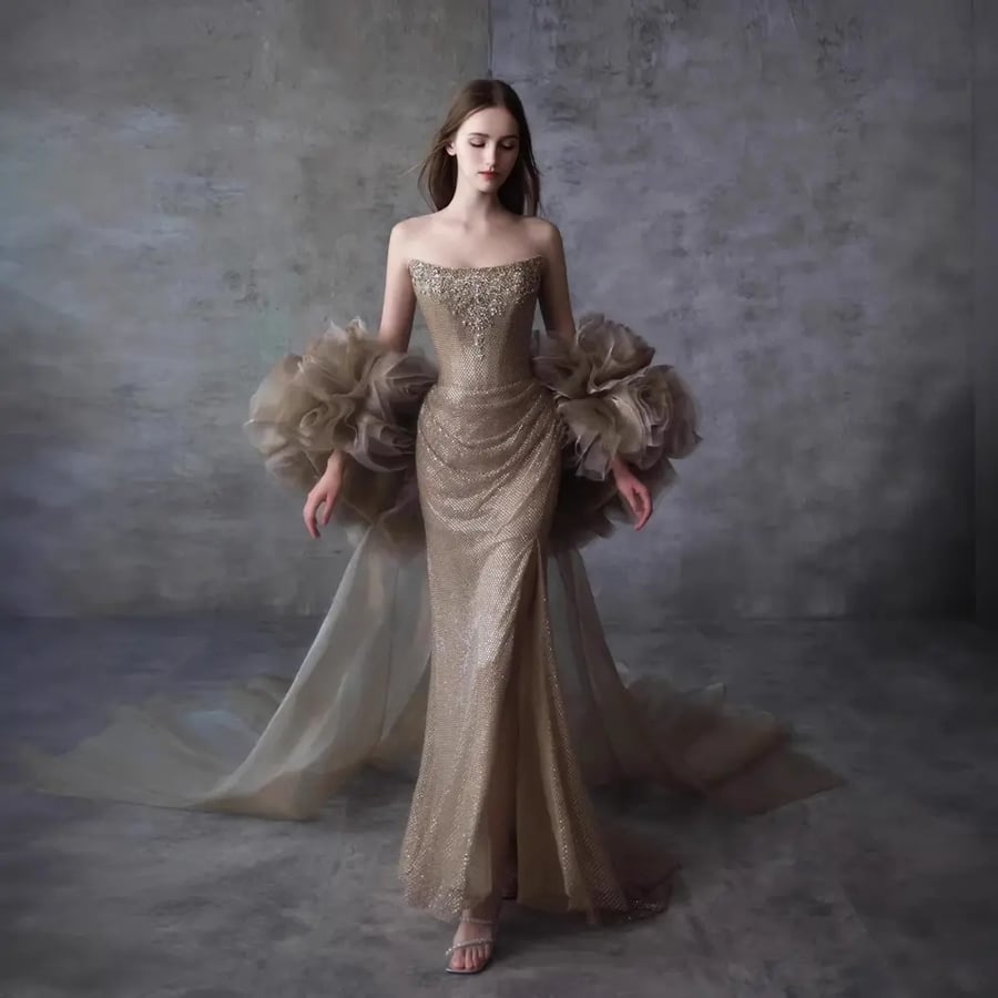 Elegant evening dress suitable for parties | ST5-6487 | Party dresses 2026