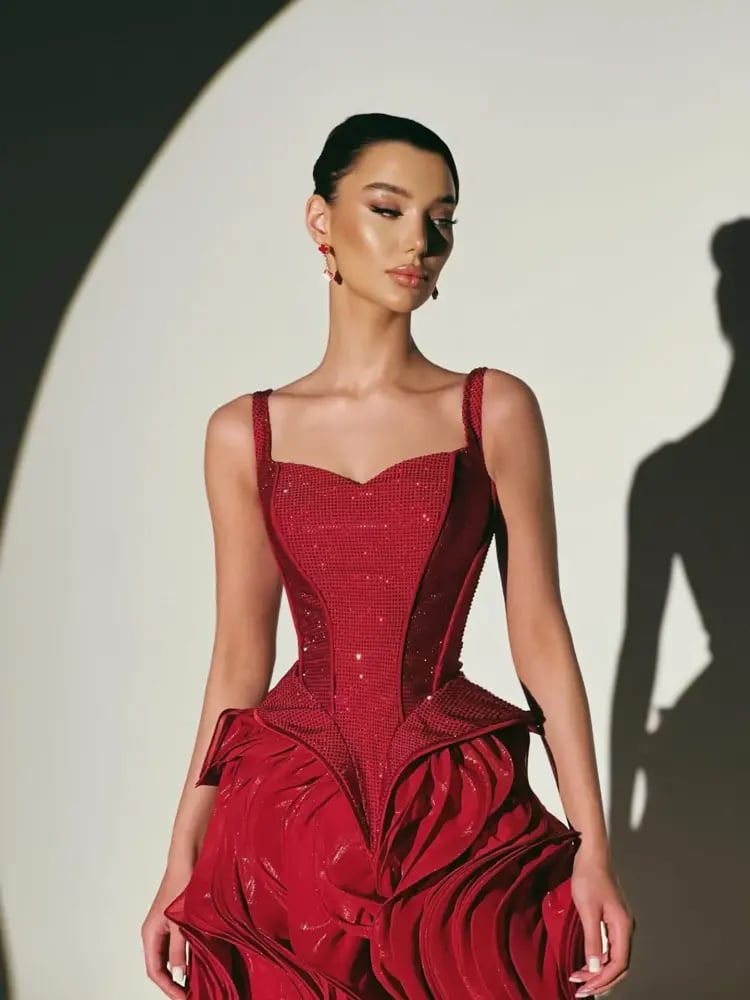 Elegant evening dress, a good option | ST5-6581 | Fashion dresses 2027