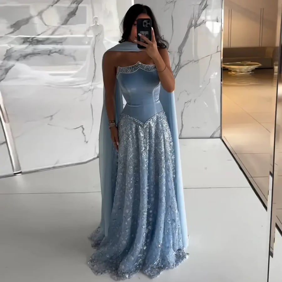 Luxury evening dress new | ST5-6121 | Trend dresses 2026