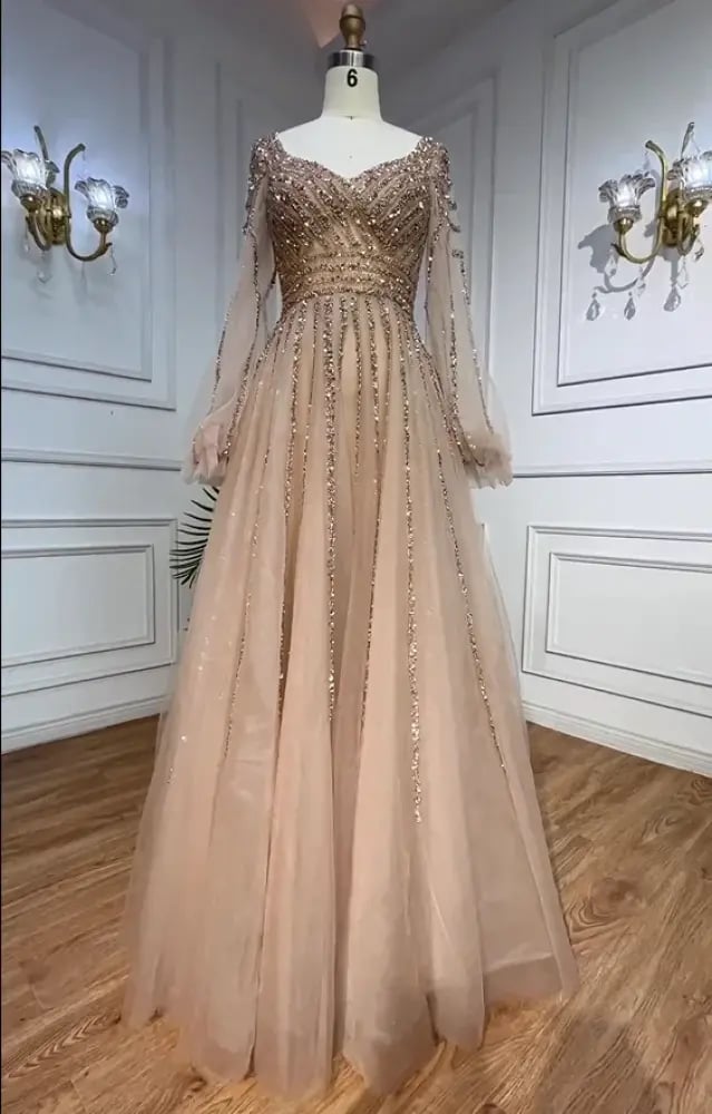 Elegant classic evening dress, star of the season | ST5-4479 | maxi dress