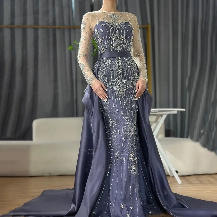 فستان  فاخر جدًا موضة   | ST5-5601A | فساتين خميس مشيط