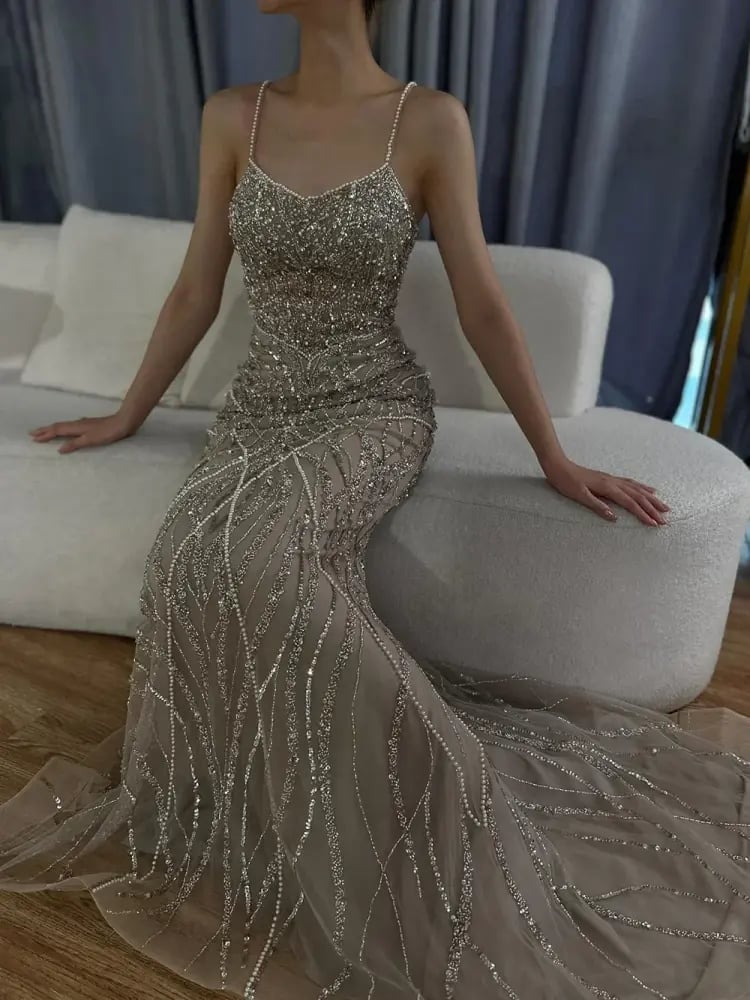 Luxury evening dress, very suitable for special occasions | ST5-5559 | Jeddah dresses