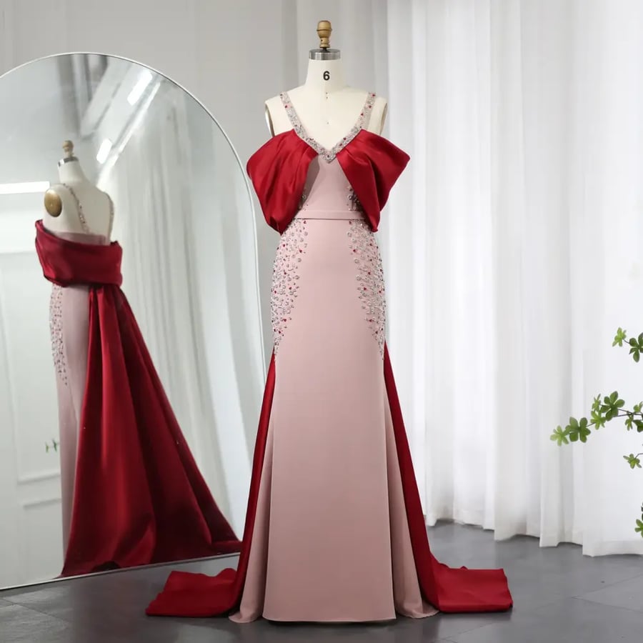 Elegant evening dress trendy dresses | ST6-5544 | party dresses 2026