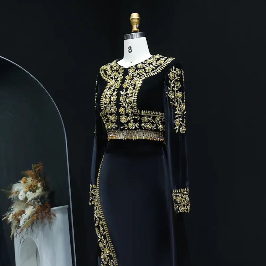 Elegant evening dress suitable for occasions | ST6-5566 | Party dresses 2026
