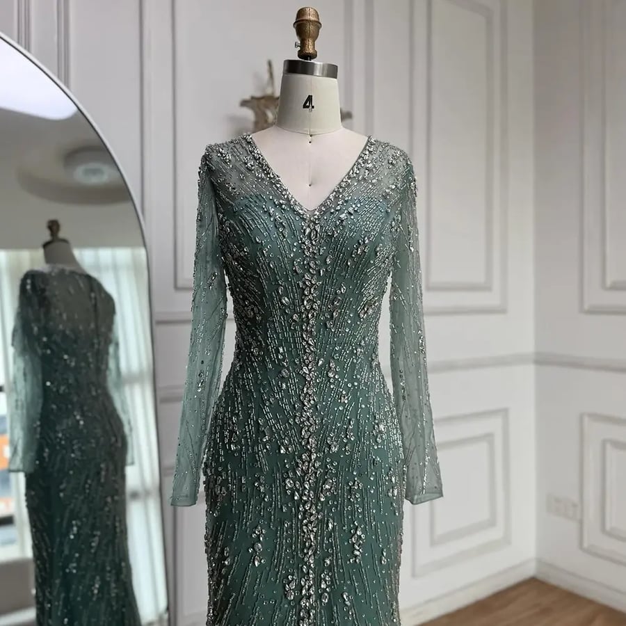 Royal evening gown latest fashion 2026 | ST5-6084 | formal dresses