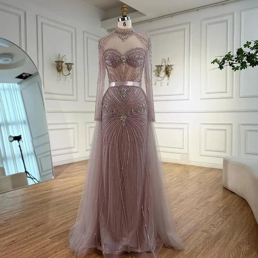 فستان  كلاسيك أحدث صيحة 2026   | ST5-6015C | فساتين أبها