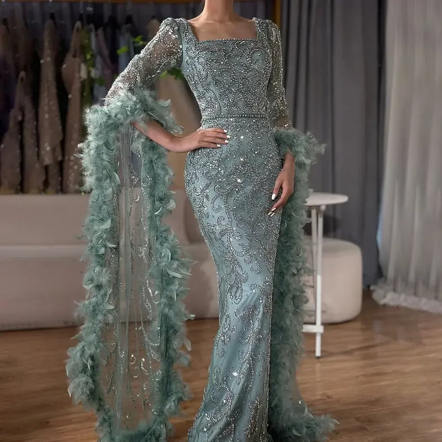 Luxury evening dress all sizes | ST5-5627 | prom dresses