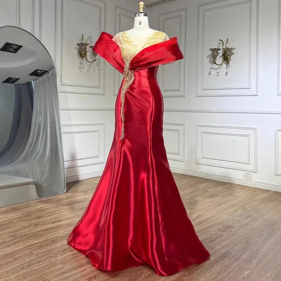 فستان  مميز موضة 2027   | ST5-5855C | فساتين الجبيل