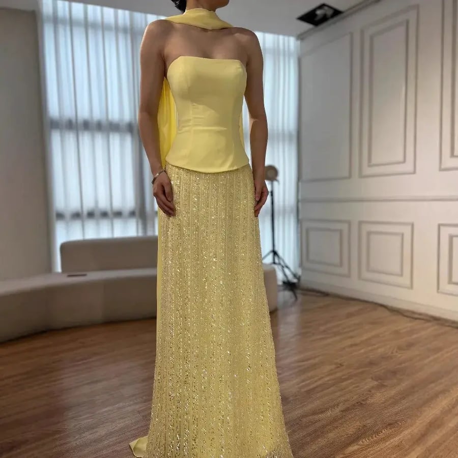 Luxury evening dress fashion | ST5-5901 | Trend dresses 2026