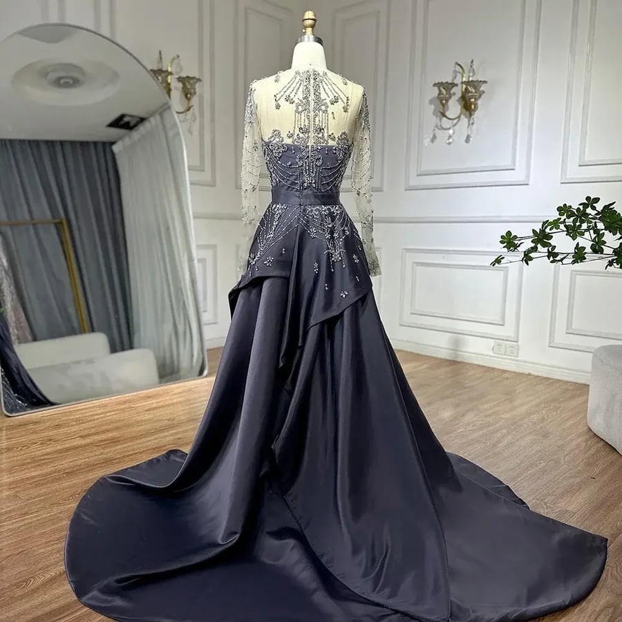Royal dress suitable for occasions | ST5-5601 | Evening dresses trend 2026