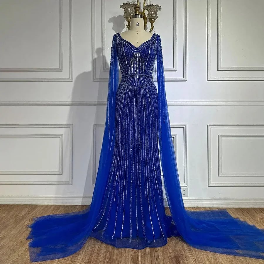 Elegant evening dress fashion 2027 | ST5-5251 | Dubai dresses