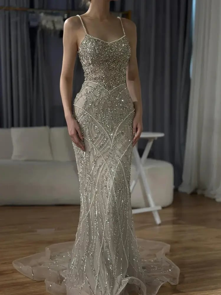 Luxury evening dress, very suitable for special occasions | ST5-5559 | Jeddah dresses