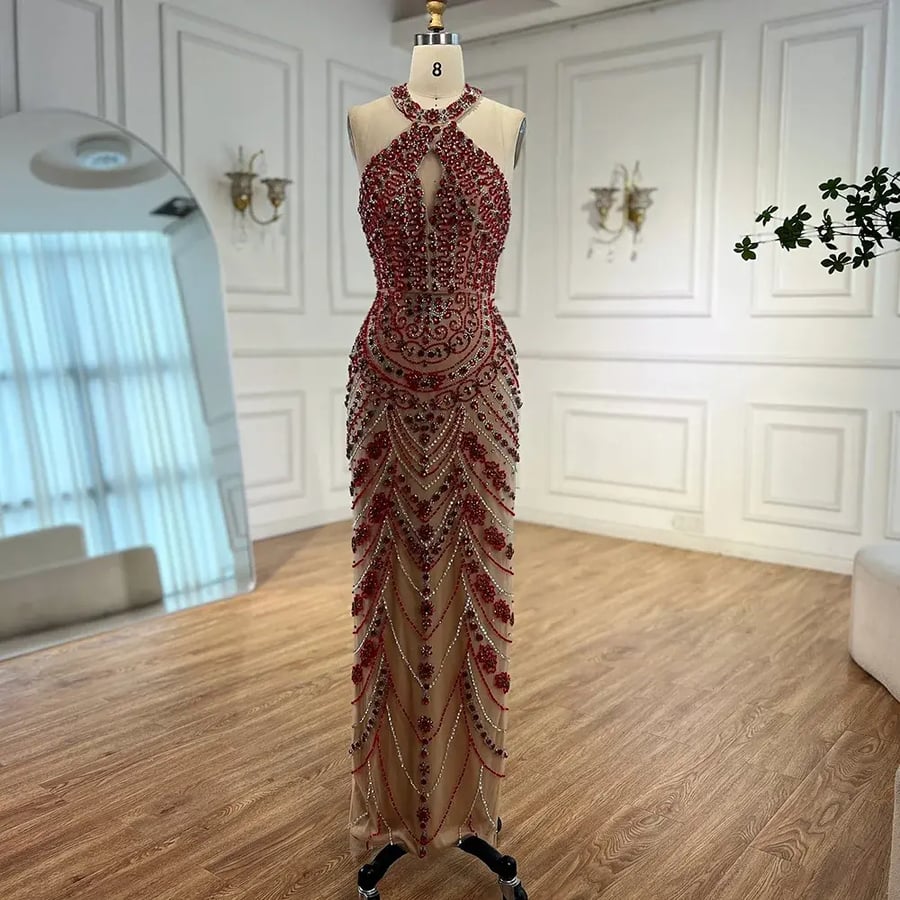 فستان  كلاسيك مناسب للحفلات   | ST5-5607B | فساتين جازان