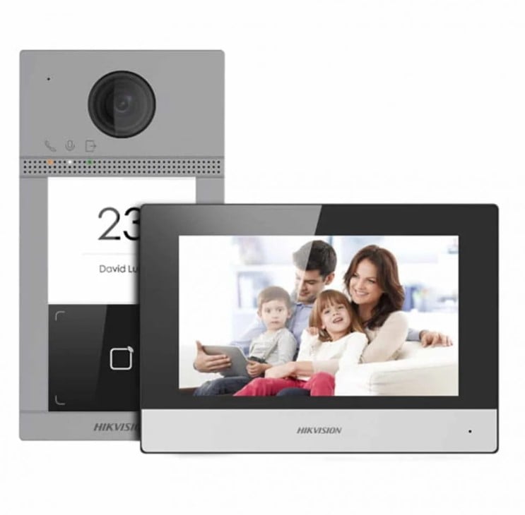 انتركوم داخلي DS-KIS604-P مع كاميرا ملونة من هيكفيجن