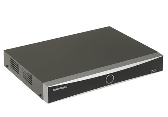 جهاز تسجيل NVR شبكي 4 قنوات  يدعم الى دقه 8 ميجا - هيكفجن بدون منافذ POE