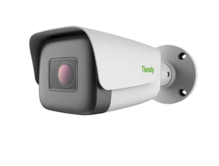 Tiandy outdoor motorized camera with artificial intelligence 5 megapixel network supporting human and object recognition night vision 80 meters lens 13.5-2.7 mm
