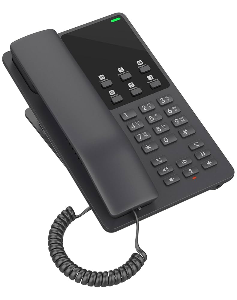هاتف شبكي جراند ستريم للفنادق Grandstream GHP620/GHP621 IP Phone