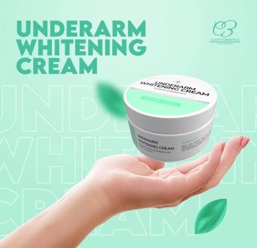 Underarm cream clarity essential- كريم الاندر ارم من كلاريتي ايسنشال