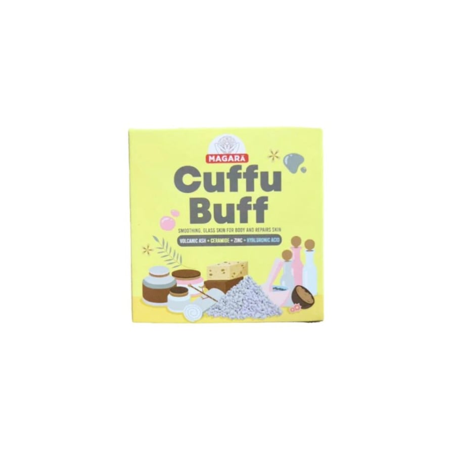 صابون الرماد البركاني - Cuffu Buff volcanic ash soap