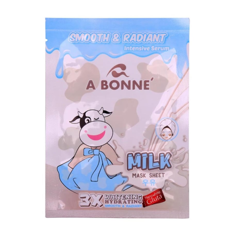 ماسك قناع التبييض بالحليب من A BONNE (20جرام)
