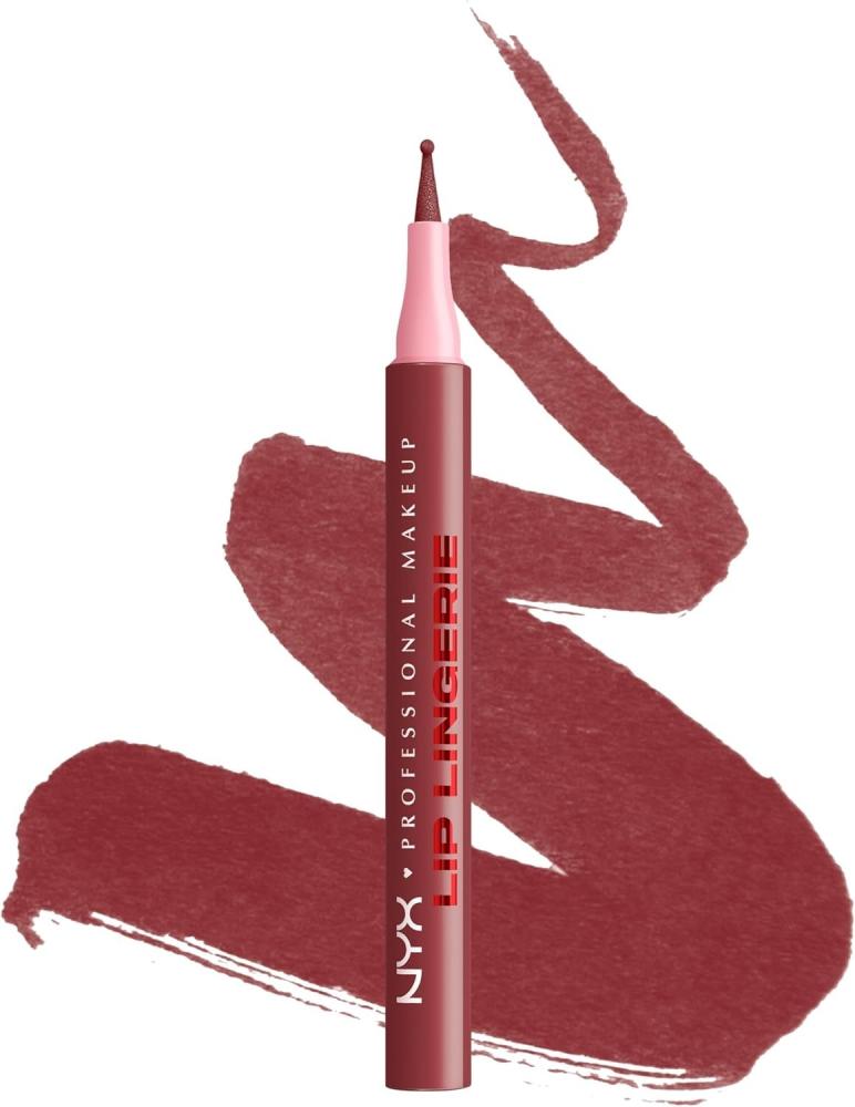 قلم تحديد الشفاه NYX Professional Makeup لانجيري تحديد دقيق ولمسة مات