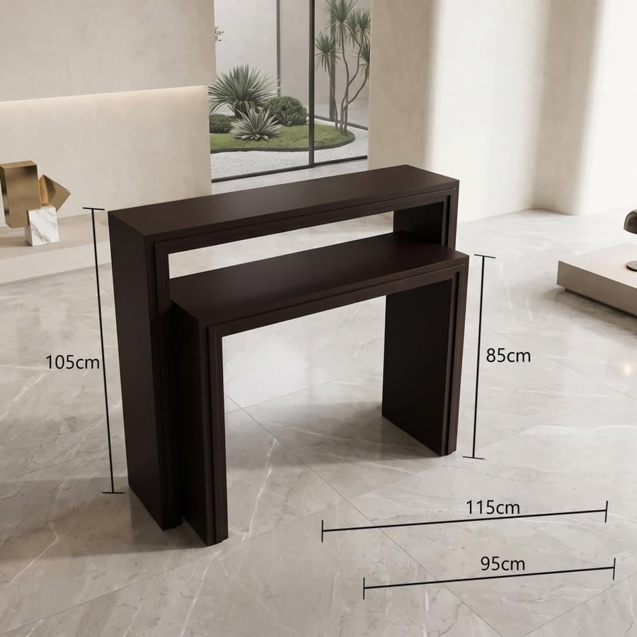 طاولة عرض شبكة زواج بتصميم عصري