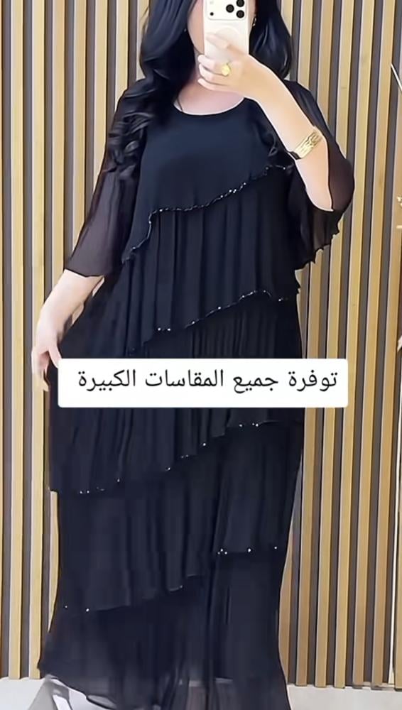 فستان انيق توفر ب ٣الوان فخمه