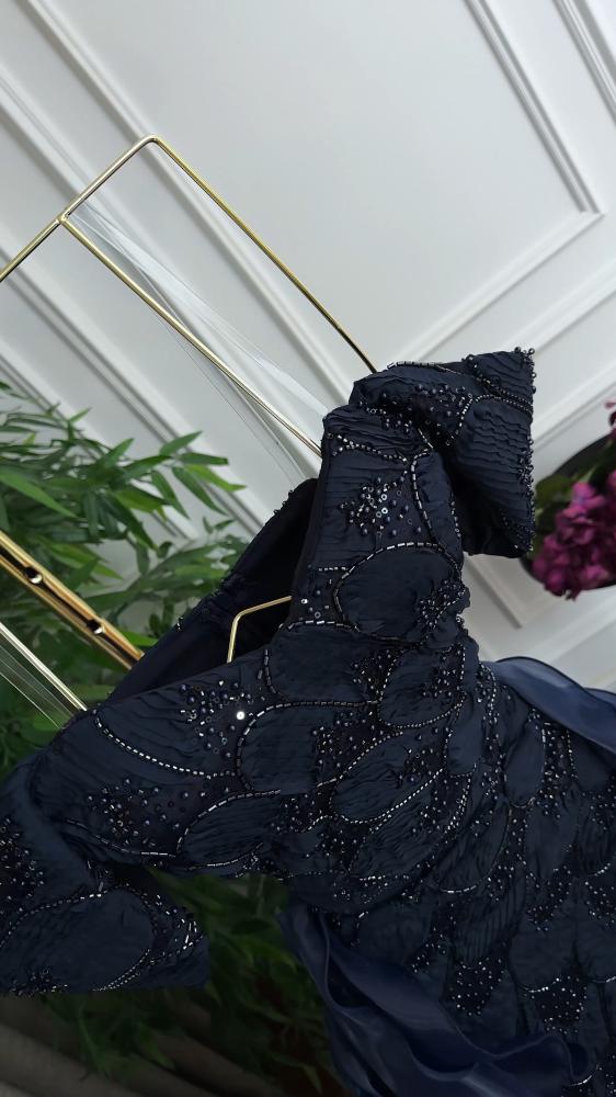 فستان سهرة  كلفه كلفه خرز ديل كلوش جازار
