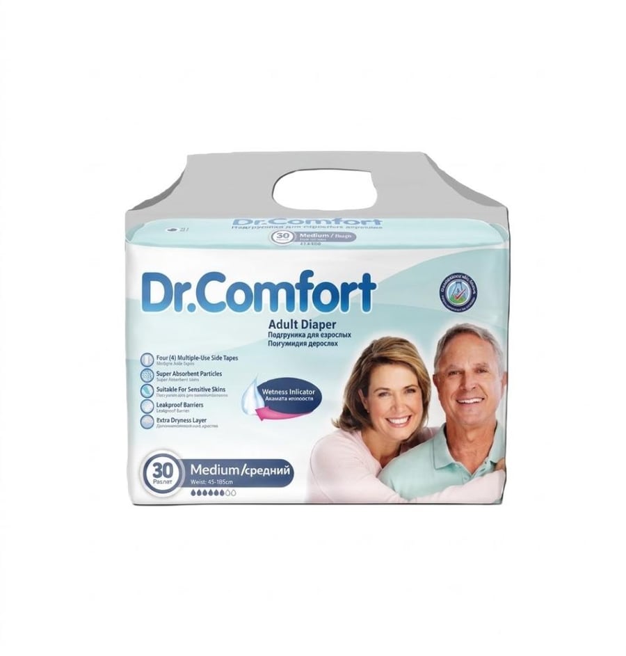 حفائض الدكتور كومفورت للكبار لاصق Dr.Comfrt